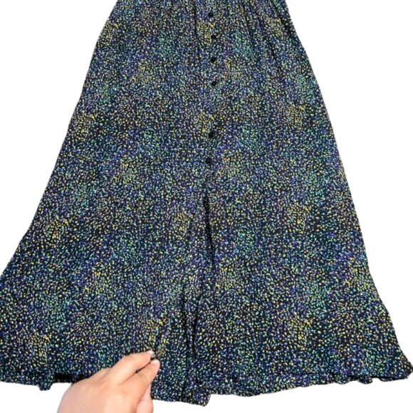 ba&sh Azala Printed Midi Dress Size XS - Picture 5 of 7